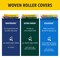 Purdy Purdy White Dove Woven Fabric 6.5 in. W X 3/8 in. Mini Paint Roller Cover 2 pk 14G605062 - alternate 7
